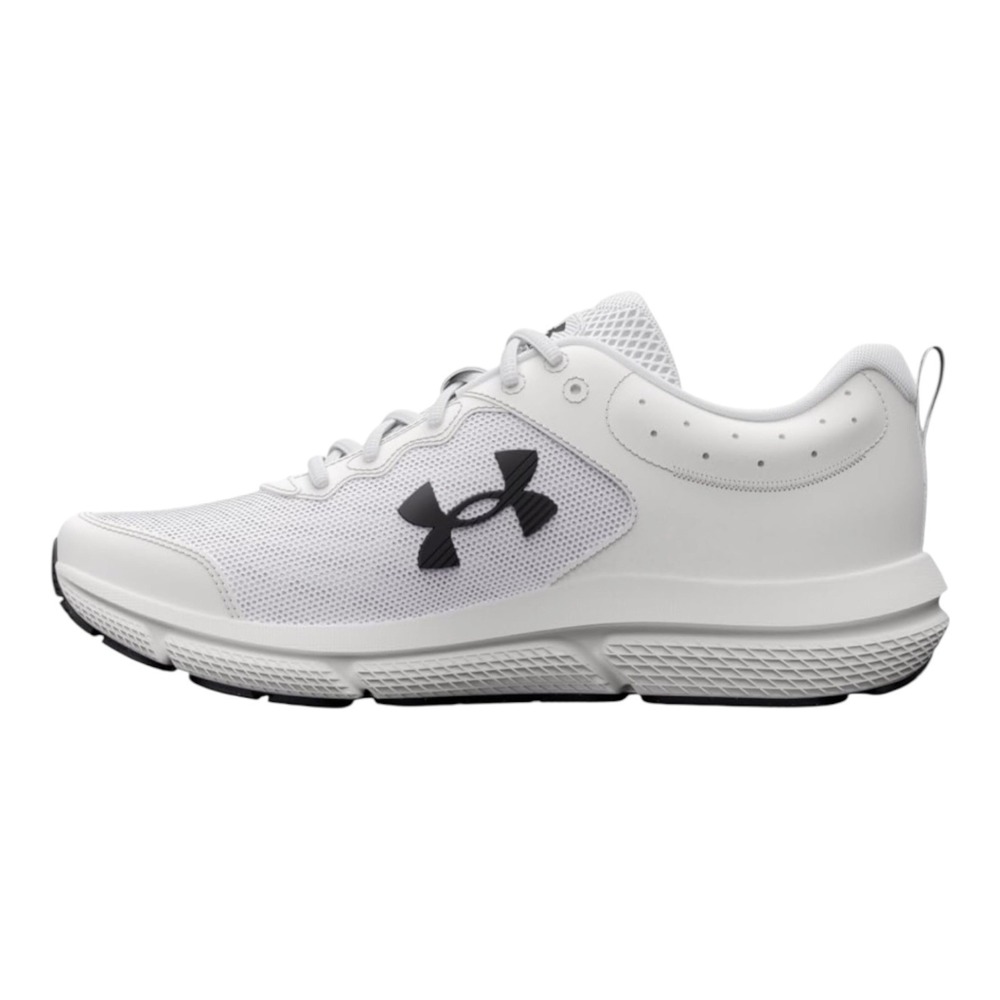Under Armour Womens Charged Assert 10 Running Shoes White Black 3026179-104 5.5 - Picture 8 of 8
